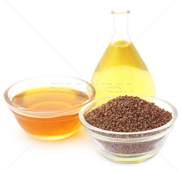 Ajwain seeds with essential oil Stock photo © bdspn