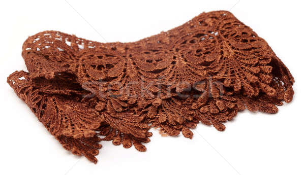 Closeup of cloth lace Stock photo © bdspn