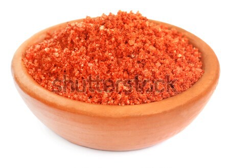 Pile of red sugar Stock photo © bdspn