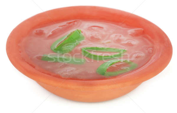 Aloe extract in a pottery Stock photo © bdspn