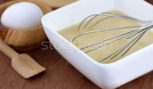 Egg beater in a kitchen Stock photo © bdspn