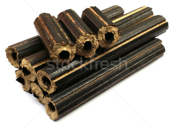 Cheap biofuel made of saw dust  Stock photo © bdspn