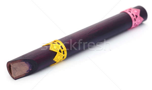 Bamboo flute of Indian subcontinent Stock photo © bdspn