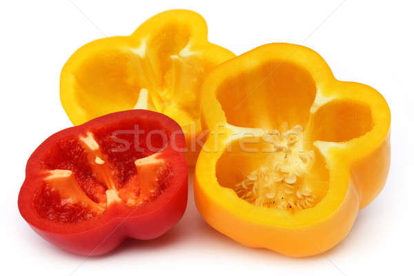 Sliced capsicum Stock photo © bdspn