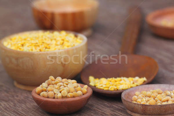 Pigeon pea with other pulses Stock photo © bdspn