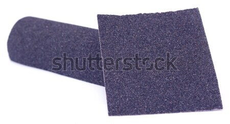 Sand paper roll and sheet Stock photo © bdspn