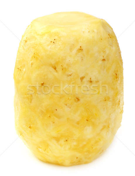 Stock photo: Peeled Pineapple