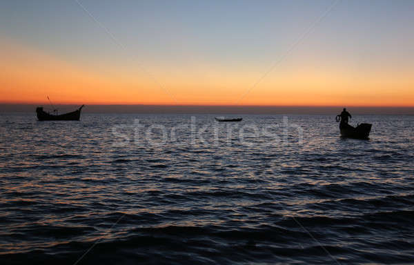 Evening at Saint Martins Island of Bangladesh Stock photo © bdspn