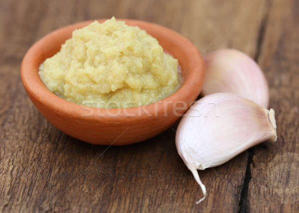 Ground ginger with garlic Stock photo © bdspn