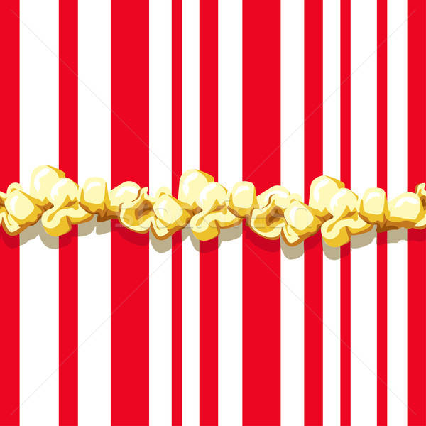 Popcorn pattern colorato senza soluzione di continuità carta Foto d'archivio © bedlovskaya