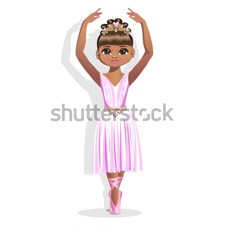 beautiful princess with diadem Stock photo © bedlovskaya