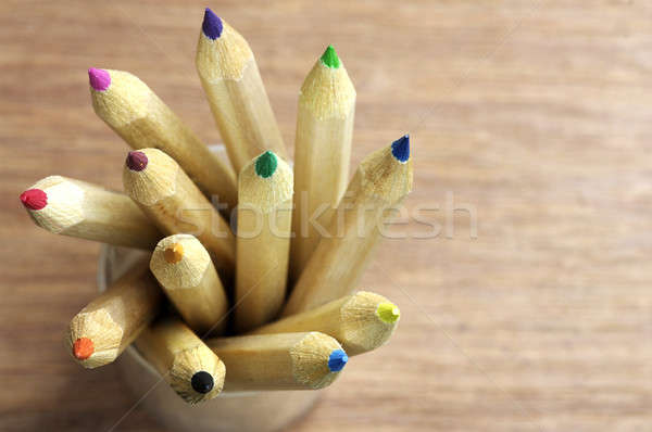 color pencils Stock photo © beemanja