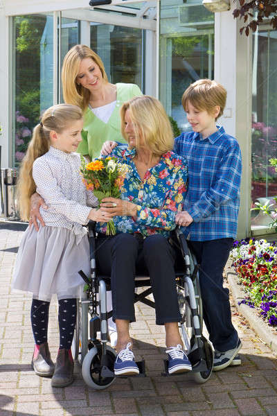 Family happy time Stock photo © belahoche