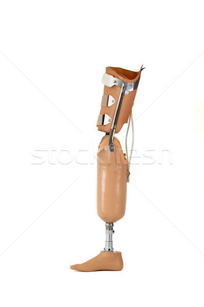 Boven knie prothese traditioneel geneeskunde studio Stockfoto © belahoche