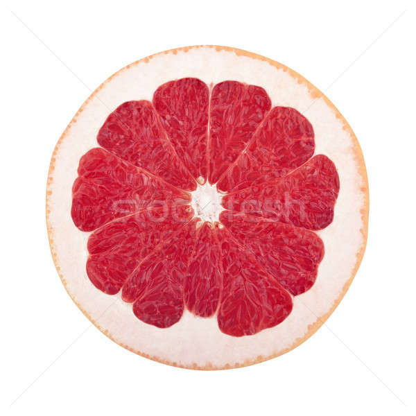 Grapefruit plakje vers sappig vruchten achtergrond Stockfoto © Belyaevskiy