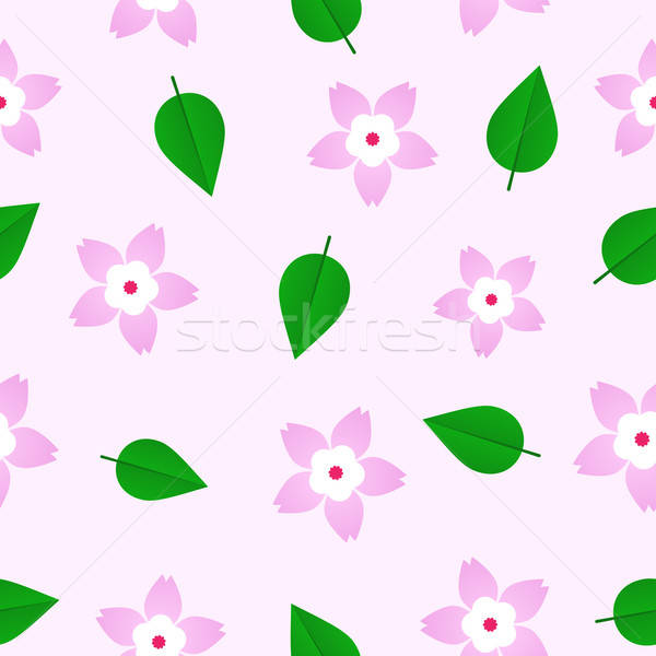 Sakura Pattern Stock photo © Belyaevskiy