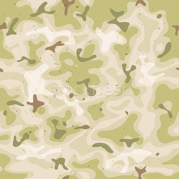 Seamless Military Camouflage Set Stock photo © benchart