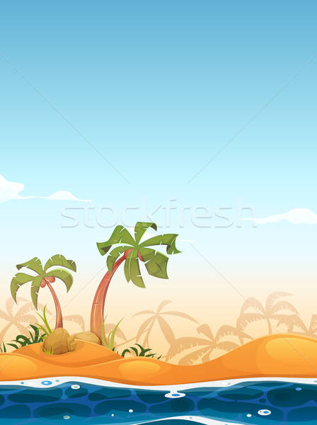 Exotic Beach Landscape Stock photo © benchart