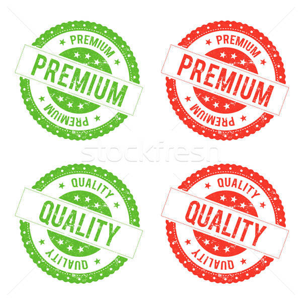 Quality Premium Seal Stamp Stock photo © benchart
