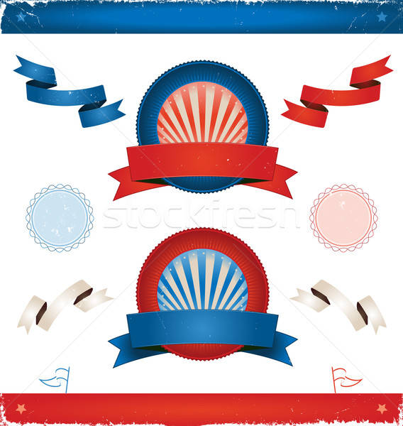 Elections In USA - Ribbons And Banners Stock photo © benchart