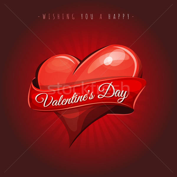 Happy Valentine's Day Love Card Stock photo © benchart