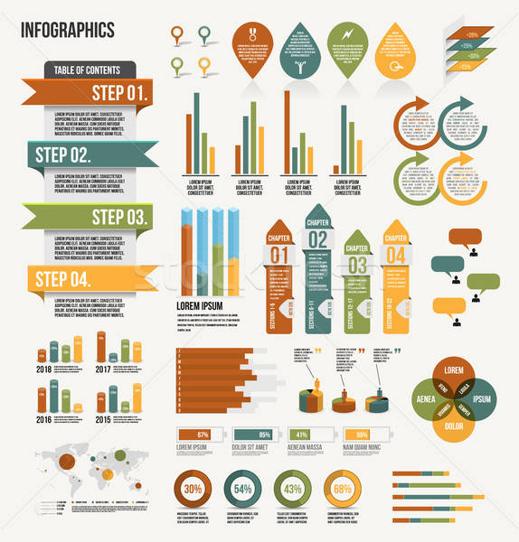 Infographics Elements Stock photo © benchart
