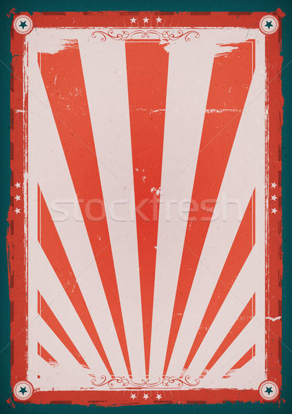 Fourth Of July Vintage Background Poster Stock photo © benchart