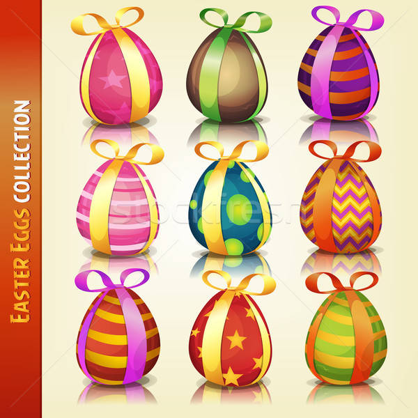 Easter Eggs Collection Stock photo © benchart