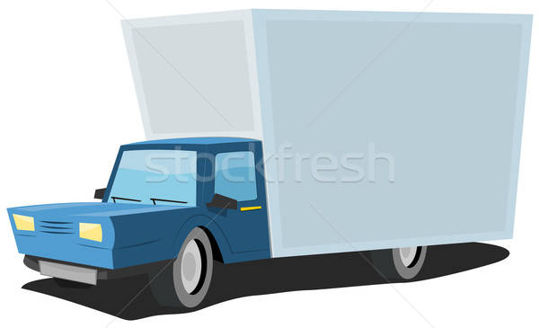 Cartoon Truck Stock photo © benchart