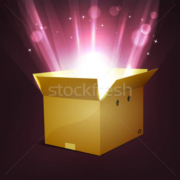 Holidays Shining Magic Present  Stock photo © benchart