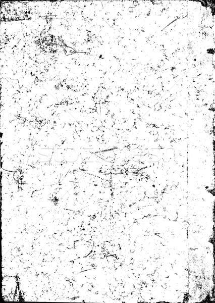 Grunge Scratched Texture Background Stock photo © benchart