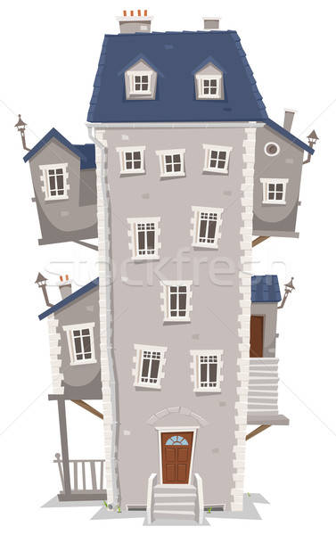 Big Tall House Building Stock photo © benchart