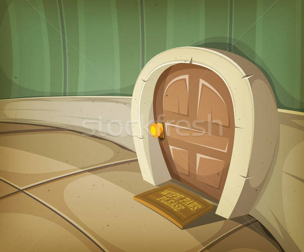 Mouse Home Inside House Stock photo © benchart