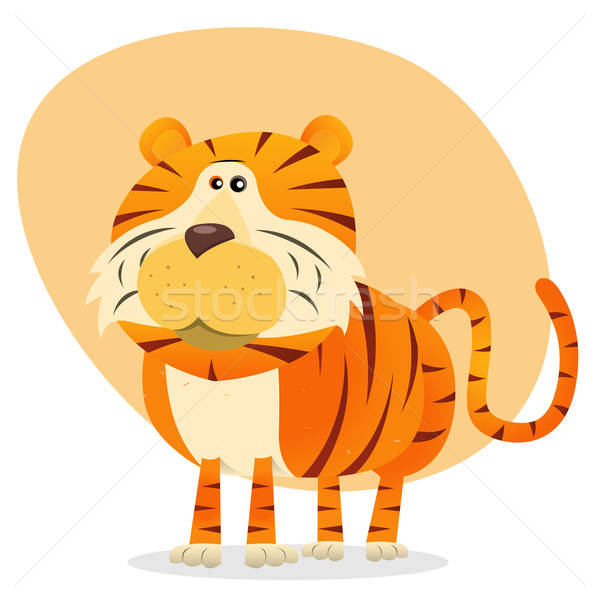 Cartoon Tiger Stock photo © benchart