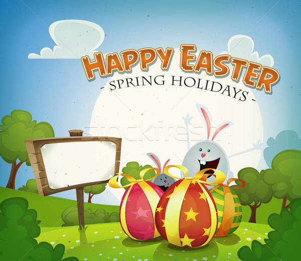 Easter Holidays Background Stock photo © benchart