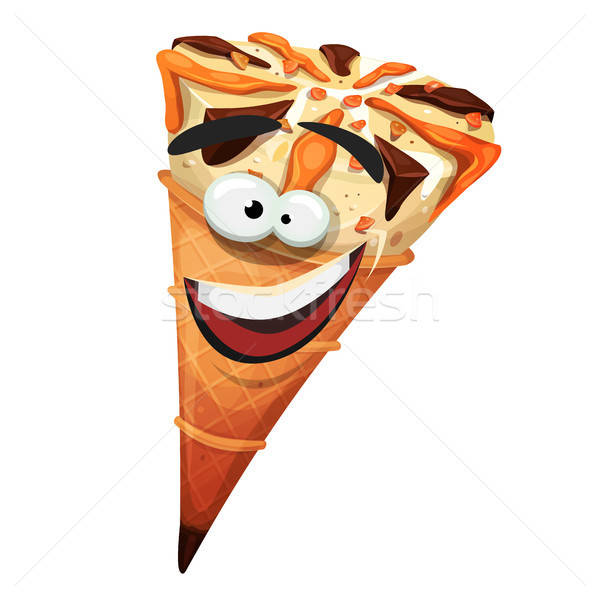Ice Cream Cone Character Stock photo © benchart