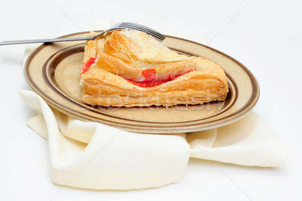 Cherry Turnover Side View Stock photo © bendicks