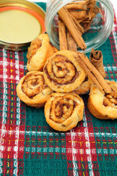 Cinnamon And Rolls Stock photo © bendicks