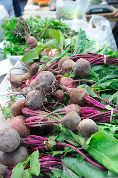 Whole Beets With Tops Stock photo © bendicks