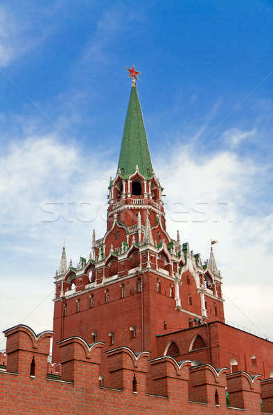 Moskou Kremlin ontwerp baksteen patroon Stockfoto © bendzhik