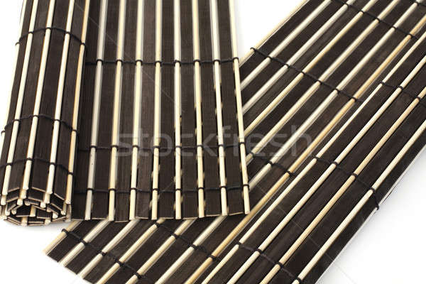 Wooden structure bamboo Stock photo © bendzhik
