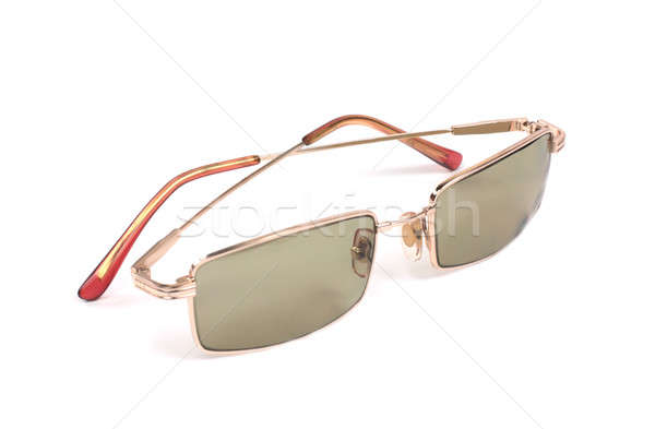 Lunettes isolé lumineuses blanche affaires médicaux [[stock_photo]] © bendzhik