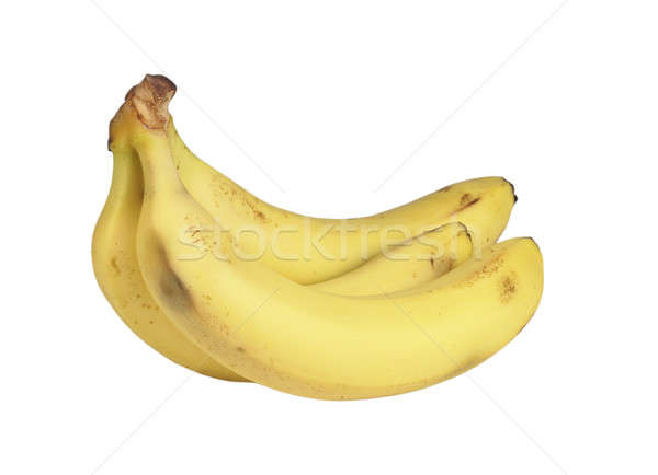 Bananen rijp Geel geïsoleerd witte vruchten Stockfoto © bendzhik