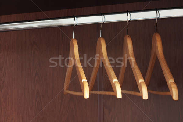 подвесной пусто шкафу аннотация торговых Сток-фото © bendzhik