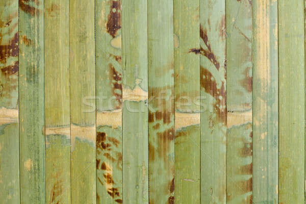Bois structure bambou échantillon texture vert [[stock_photo]] © bendzhik