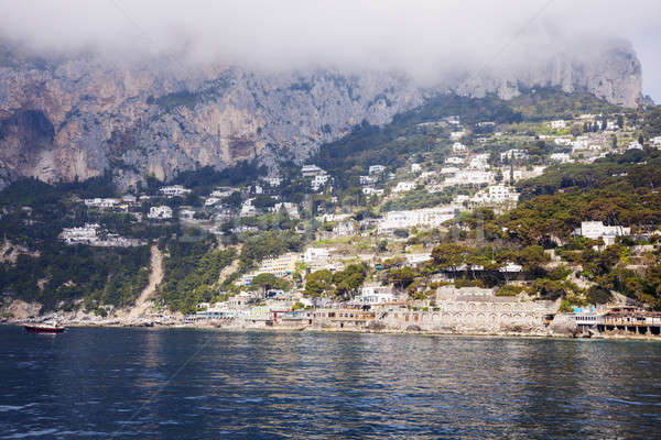 Panorama of Capri Island Stock photo © benkrut