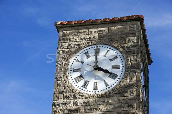 Reloj torre Atlanta Illinois Estados Unidos Foto stock © benkrut
