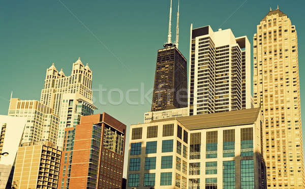 Hancock Building area Stock photo © benkrut