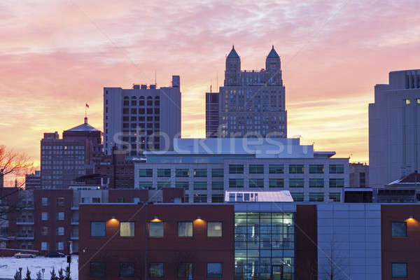 Sunset in Kansas City Stock photo © benkrut