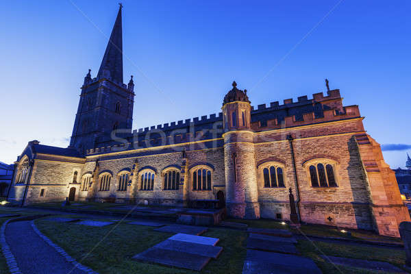 St. Columb's Cathedral in Derry Stock photo © benkrut